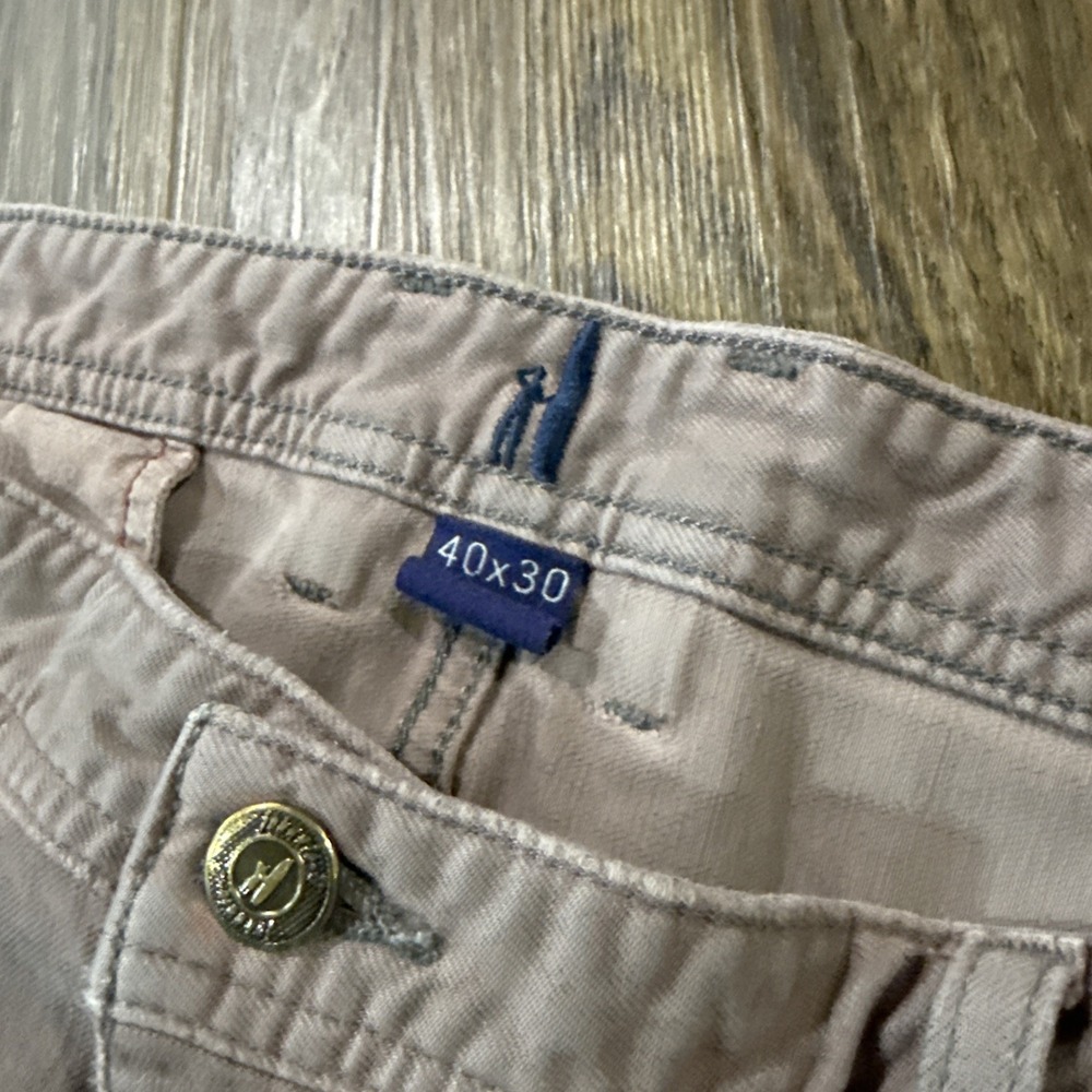 Johnnie-O Pants Men's 40x30 Granite Hugo‎ Classy 5-Pocket Stretch
